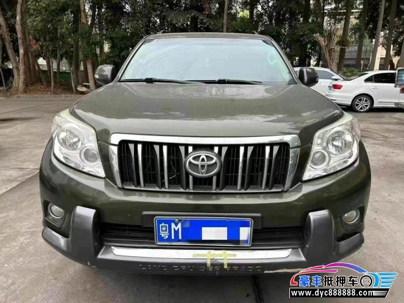 12年丰田普拉多（霸道）轿车抵押车出售