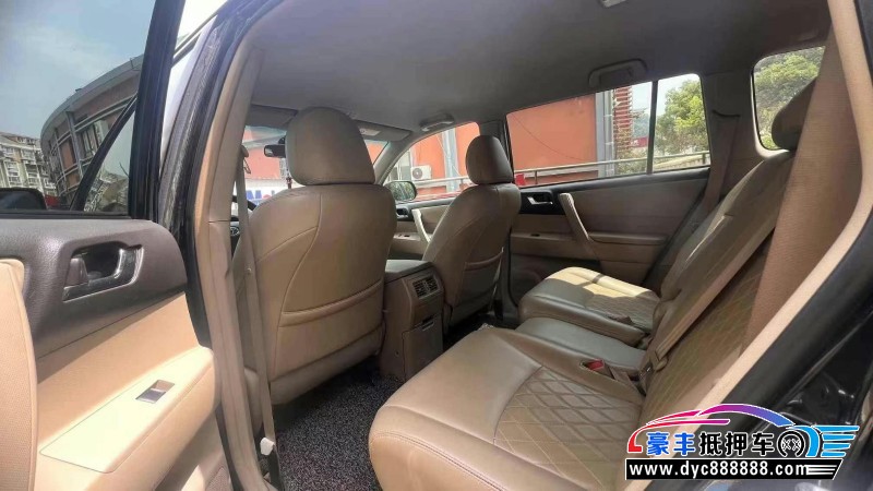 13年丰田汉兰达SUV抵押车出售