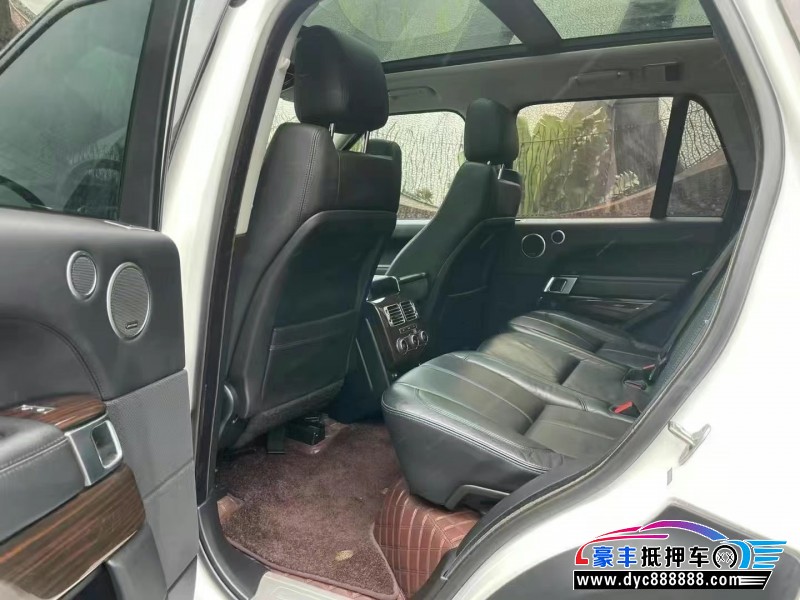 16年路虎揽胜轿车抵押车出售