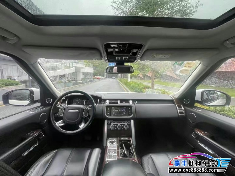 16年路虎揽胜轿车抵押车出售