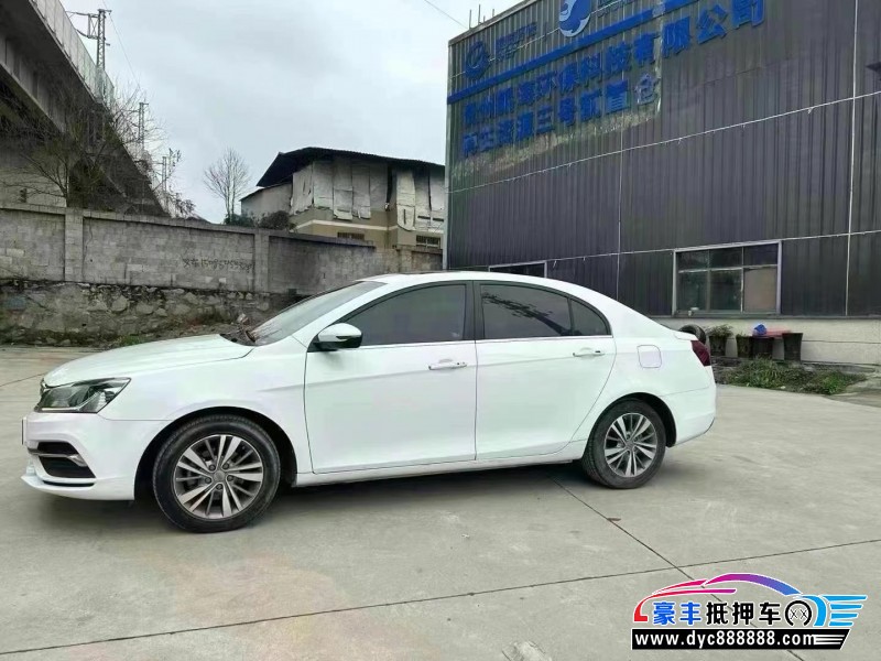 18年吉利帝豪轿车抵押车出售