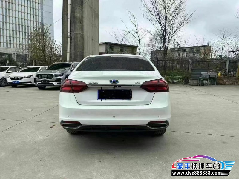 18年吉利帝豪轿车抵押车出售