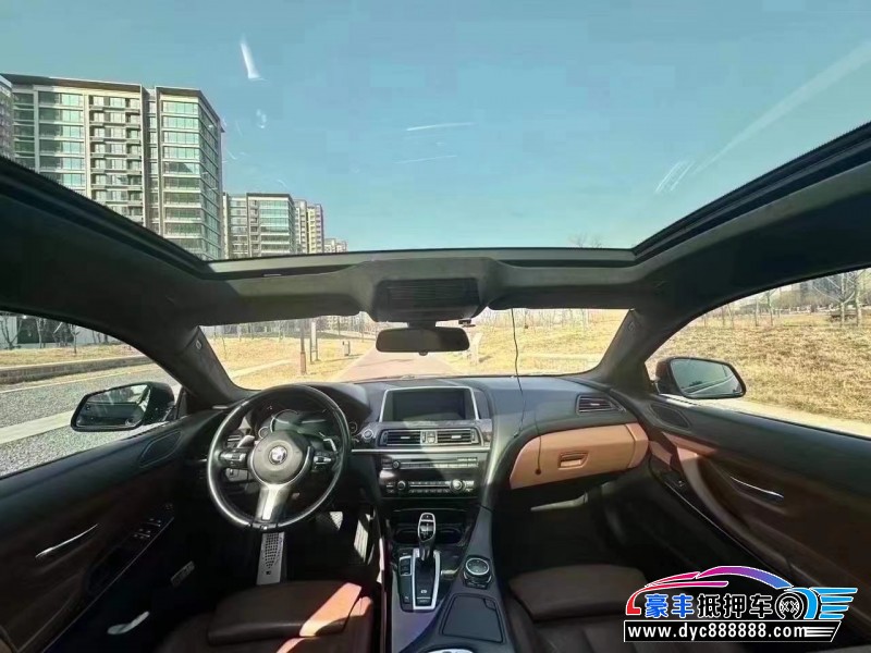 13年宝马6系轿车抵押车出售