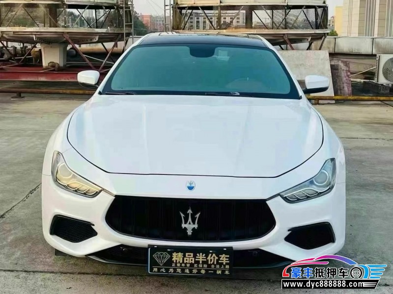 17年玛莎拉蒂Ghibli轿车抵押车出售