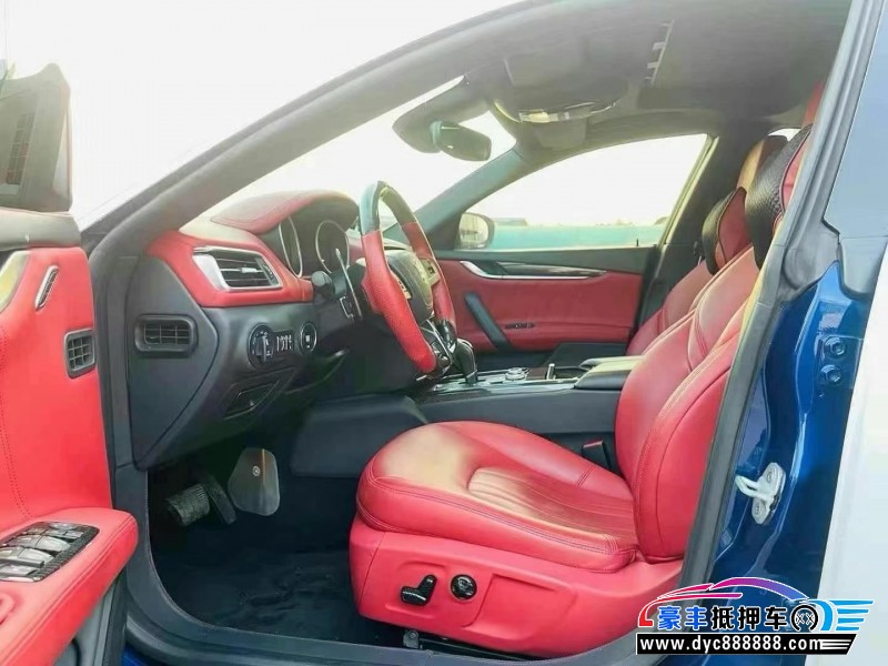 17年玛莎拉蒂Ghibli轿车抵押车出售