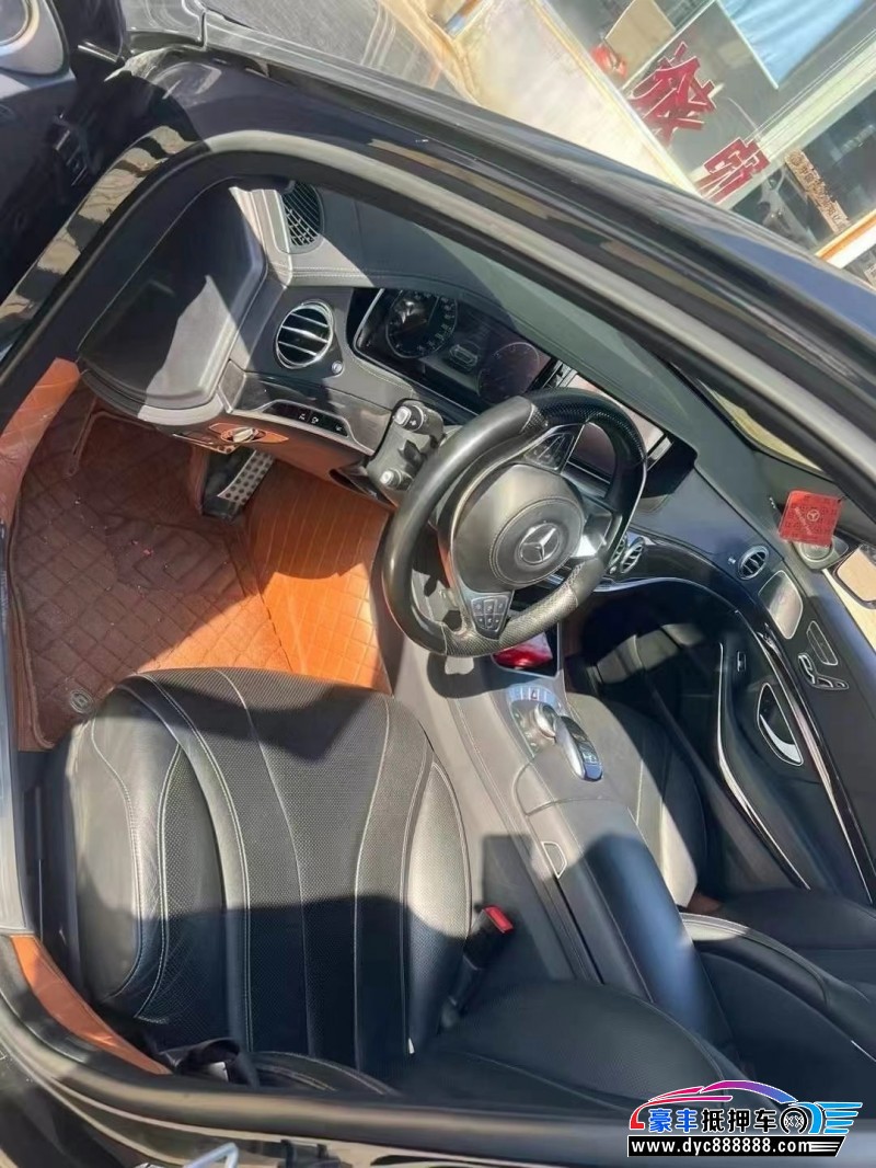 18年奔驰S轿车抵押车出售