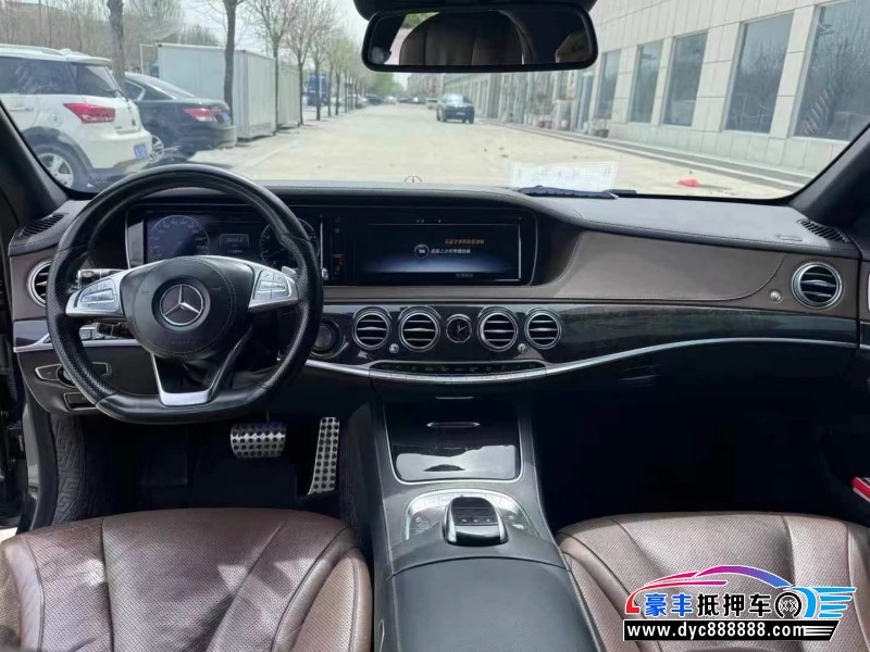 18年奔驰S轿车抵押车出售