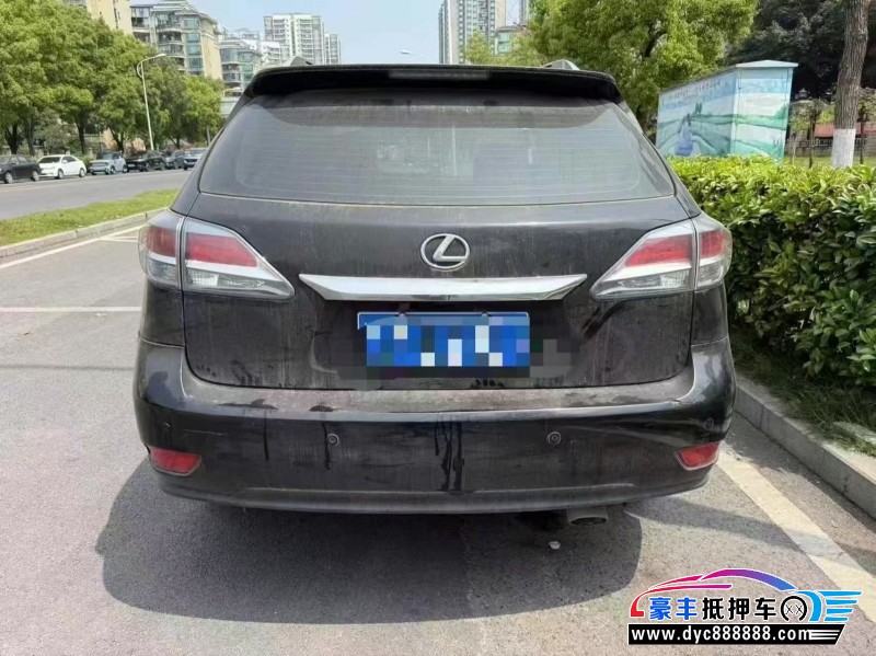 13年雷克萨斯RX轿车抵押车出售