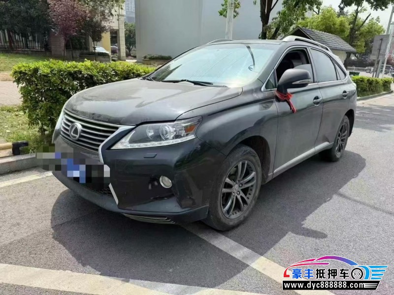13年雷克萨斯RX轿车抵押车出售