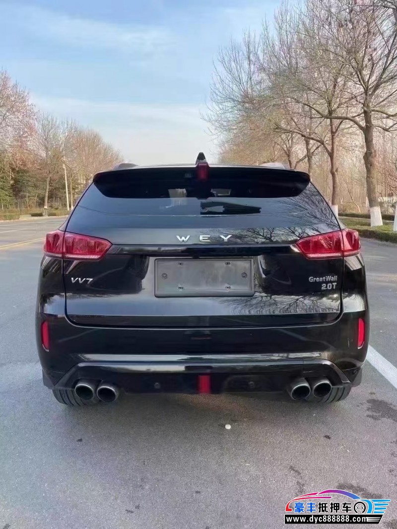18年WEYVV7轿车抵押车出售