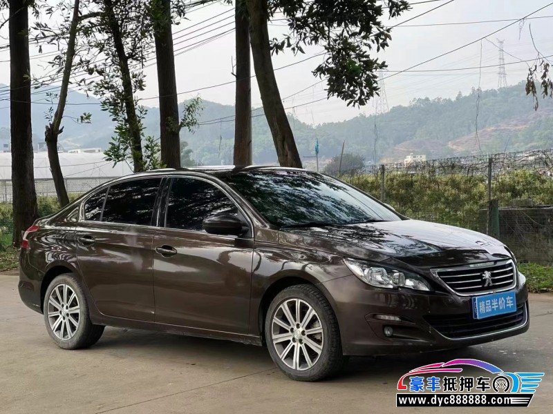 17年标致408轿车抵押车出售