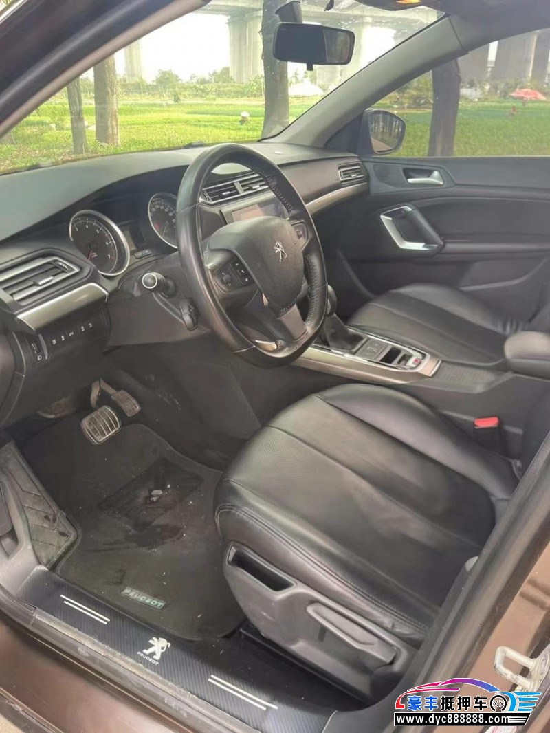 17年标致408轿车抵押车出售