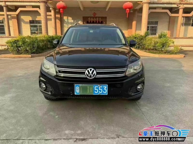 14年大众途威轿车抵押车出售