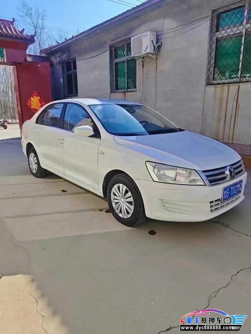 14年大众桑塔纳轿车抵押车出售