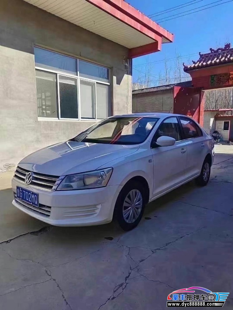 14年大众桑塔纳轿车抵押车出售