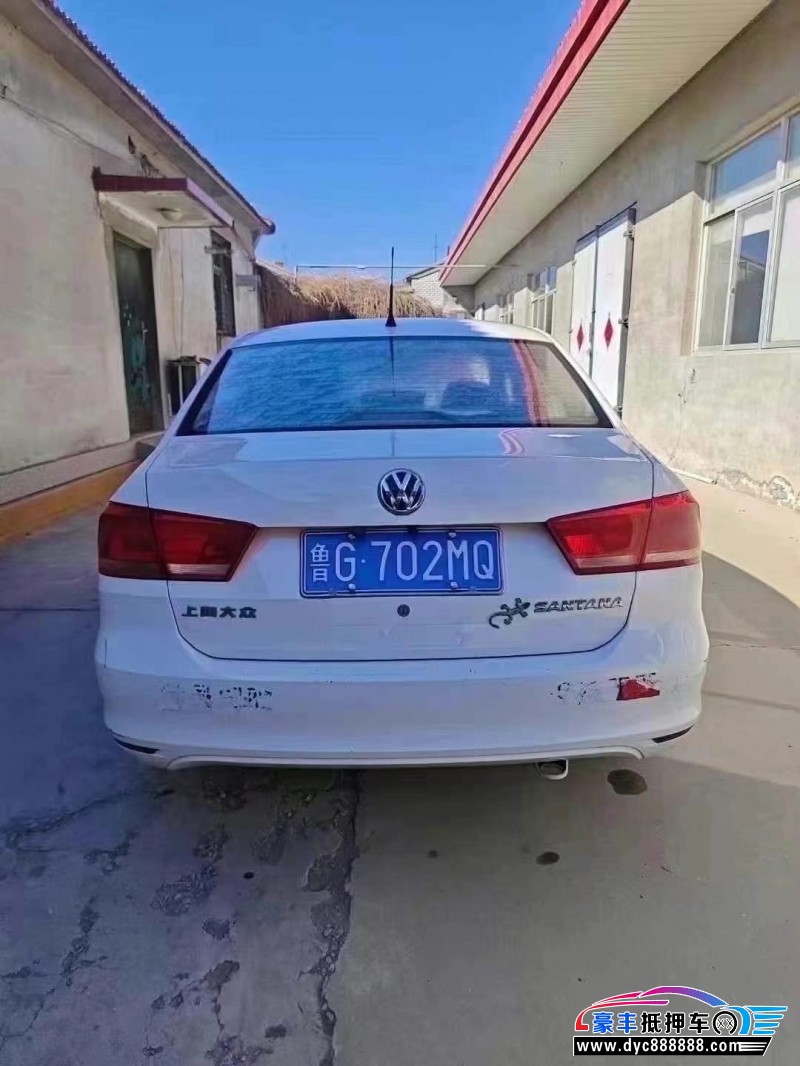 14年大众桑塔纳轿车抵押车出售