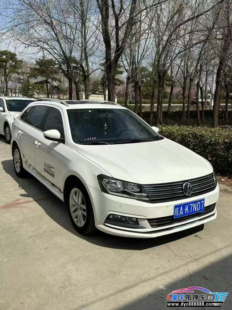 18年大众朗行轿车抵押车出售