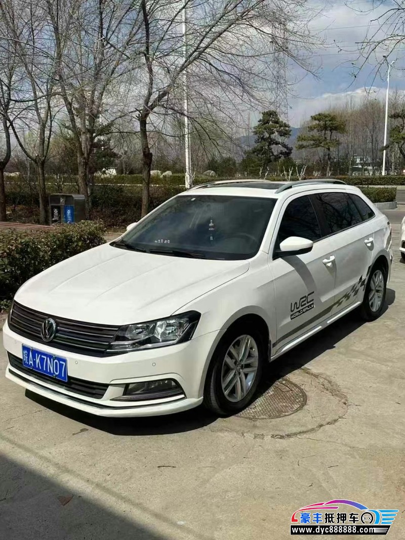 18年大众朗行轿车抵押车出售