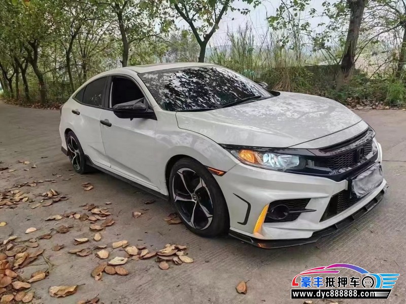 20年本田思域轿车抵押车出售