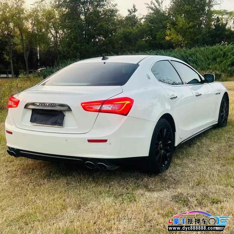 15年玛莎拉蒂Ghibli轿车抵押车出售