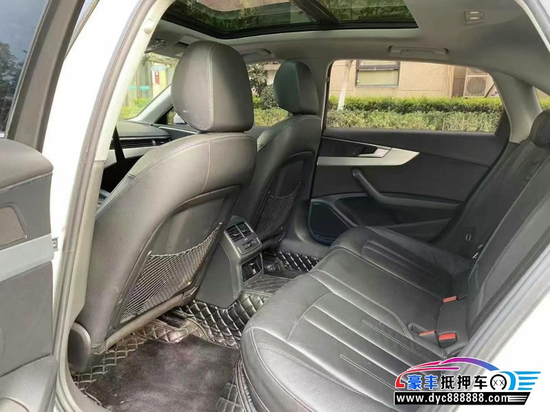 19年奥迪A4L轿车抵押车出售