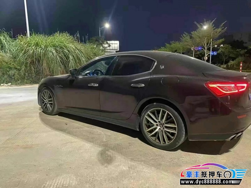 16年玛莎拉蒂Ghibli轿车抵押车出售