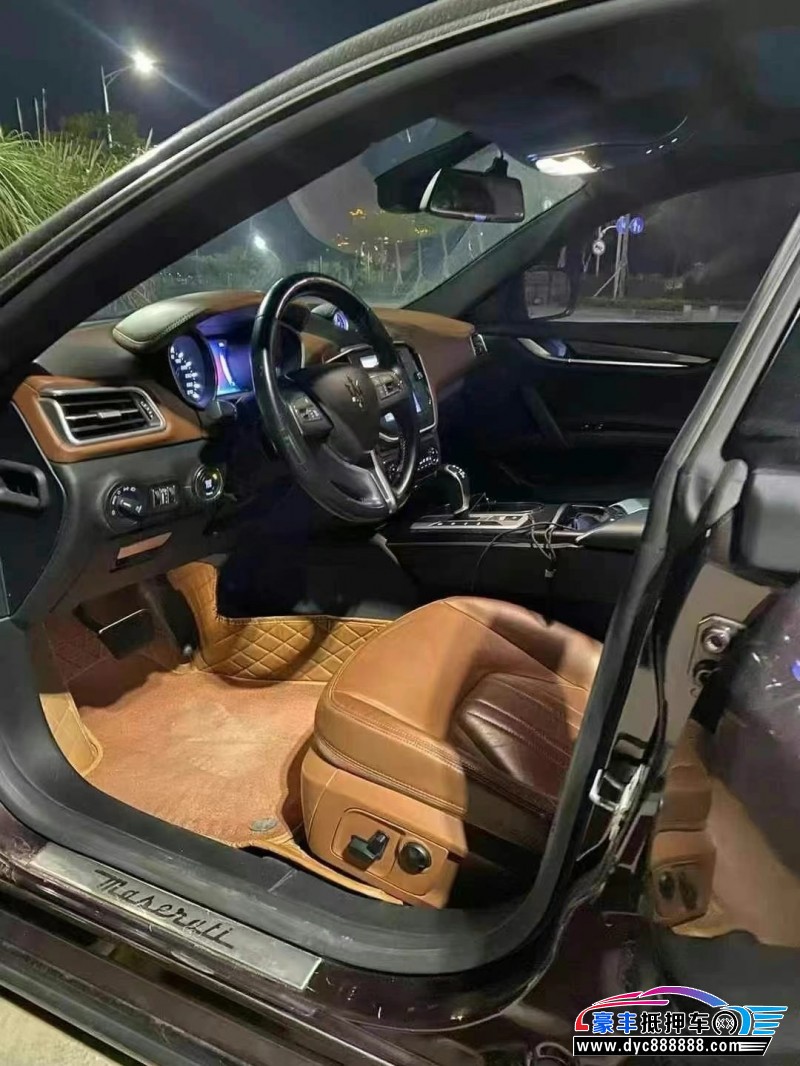 16年玛莎拉蒂Ghibli轿车抵押车出售