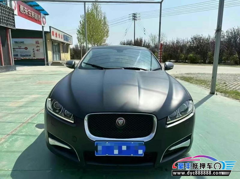 14年捷豹XF轿车抵押车出售