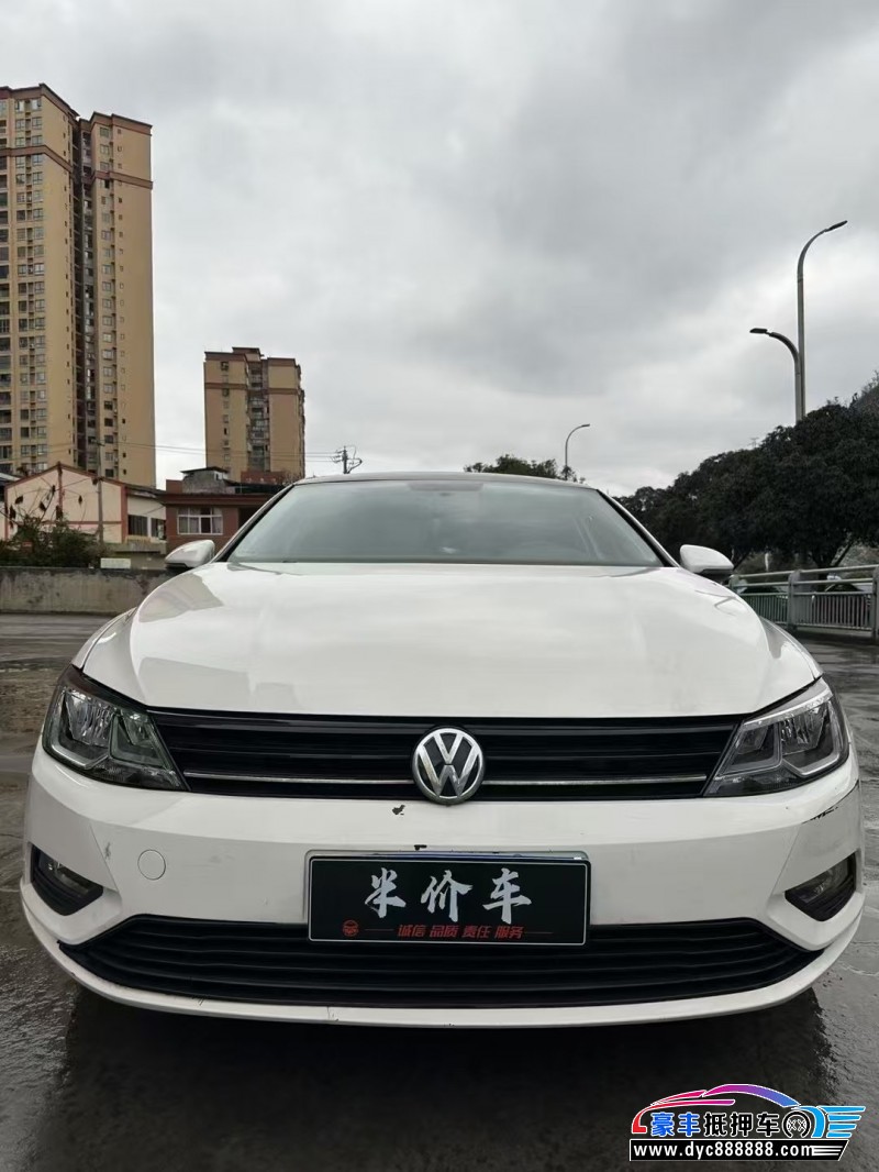 18年大众凌渡轿车抵押车出售