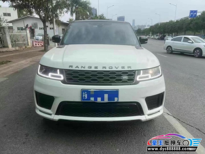 20年路虎揽胜运动轿车抵押车出售