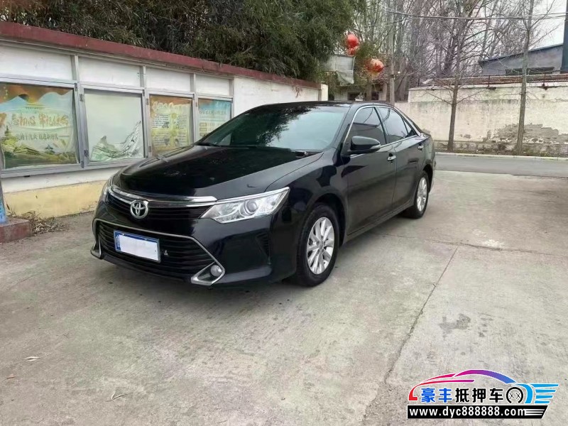 17年丰田凯美瑞轿车抵押车出售