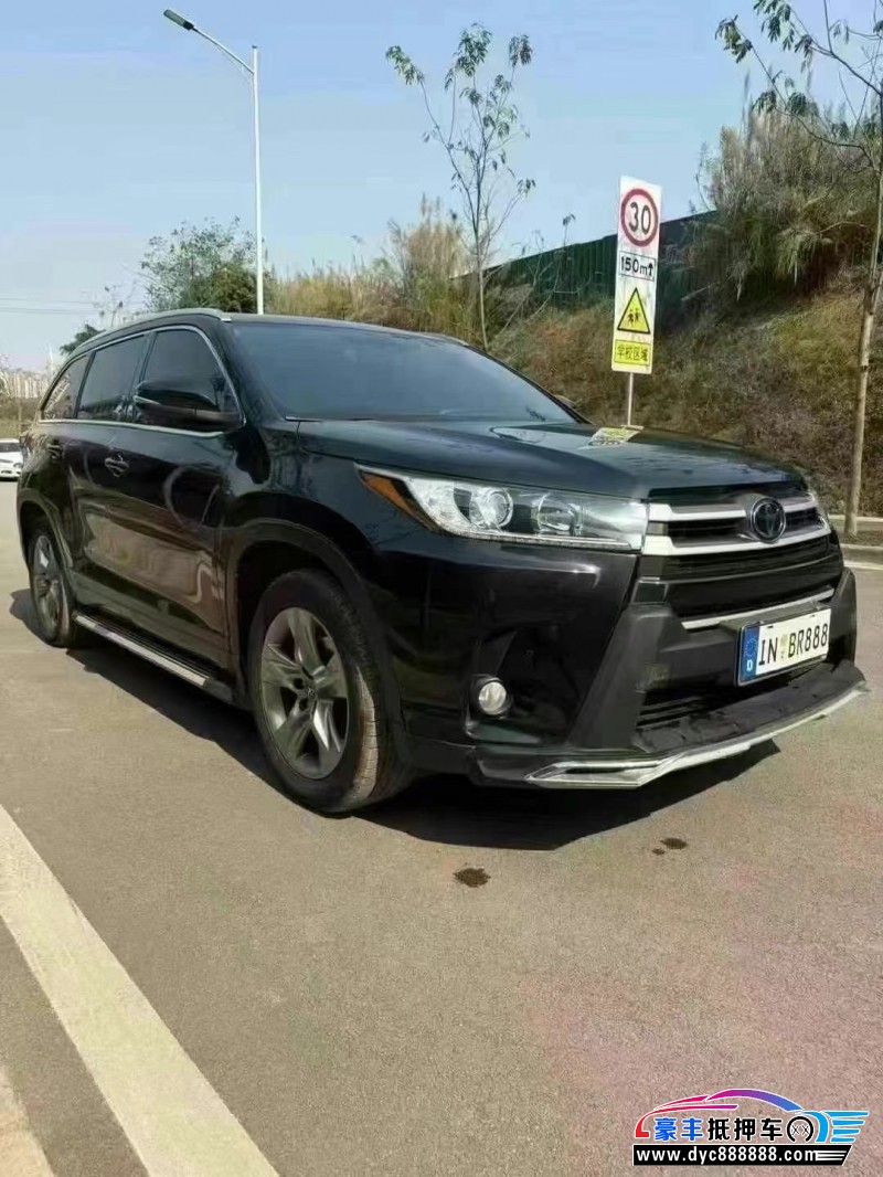 20年丰田汉兰达轿车抵押车出售