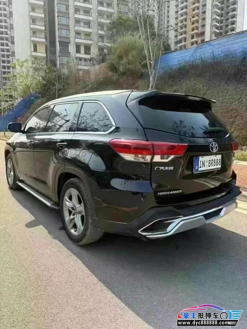 20年丰田汉兰达轿车抵押车出售