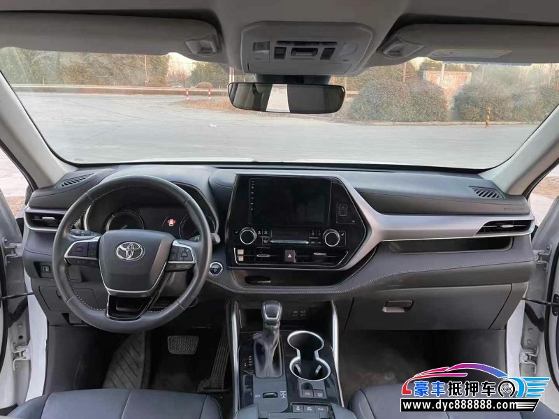 23年丰田汉兰达轿车抵押车出售