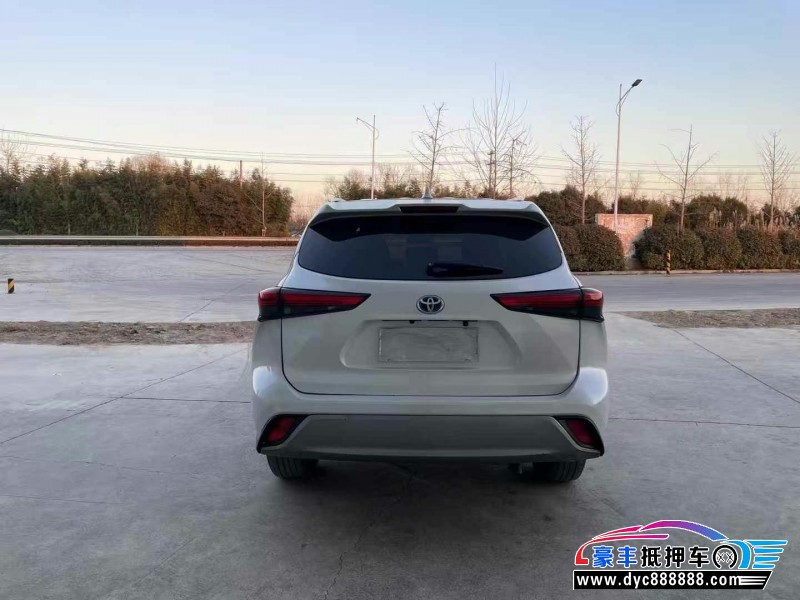 23年丰田汉兰达轿车抵押车出售