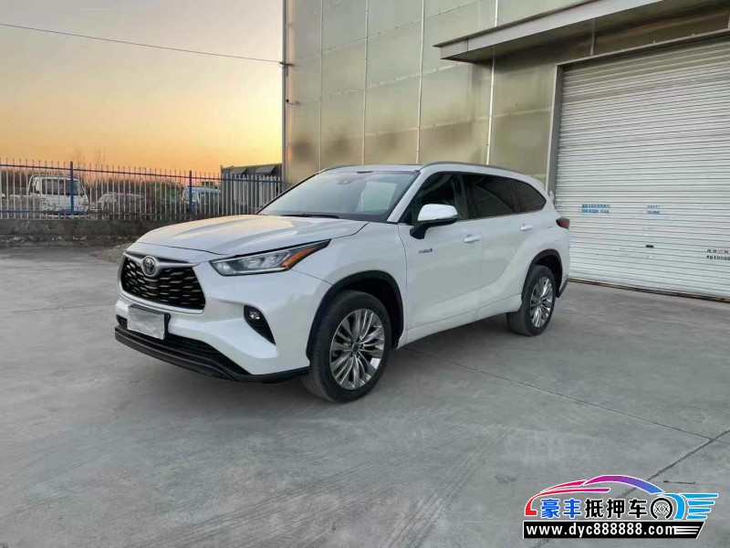 23年丰田汉兰达轿车抵押车出售