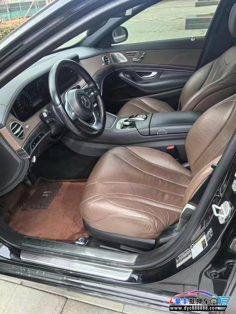 18年奔驰S轿车抵押车出售