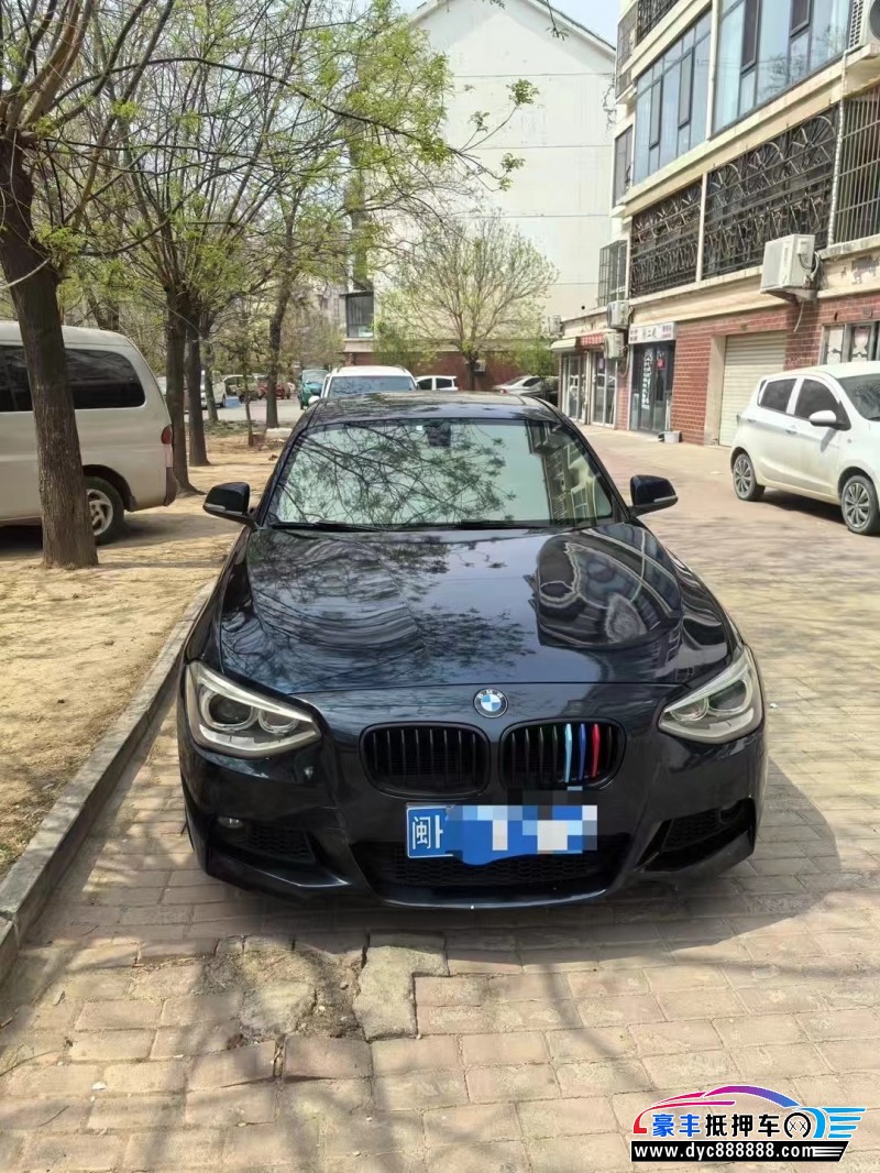 12年宝马1系轿车抵押车出售