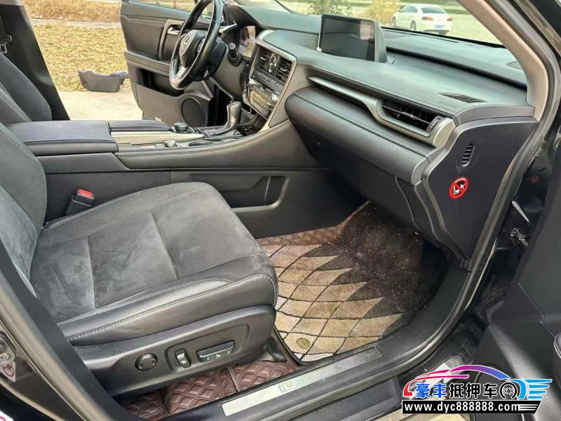 18年雷克萨斯RX轿车抵押车出售