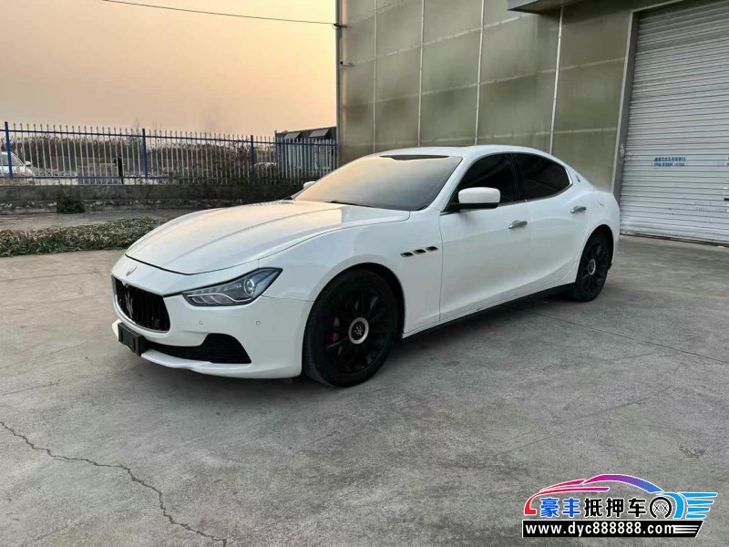 15年玛莎拉蒂Ghibli轿车抵押车出售