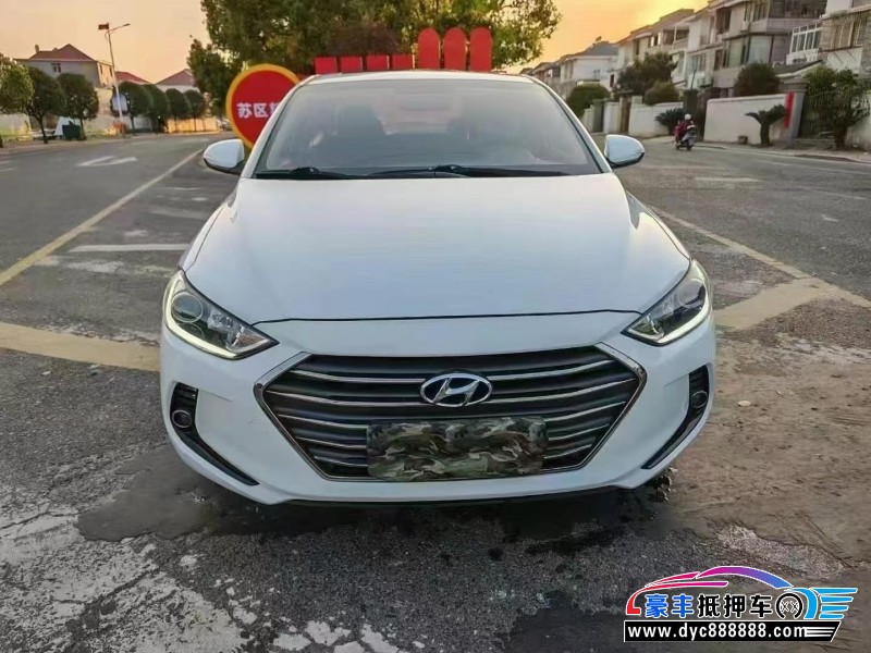 19年现代领动轿车抵押车出售