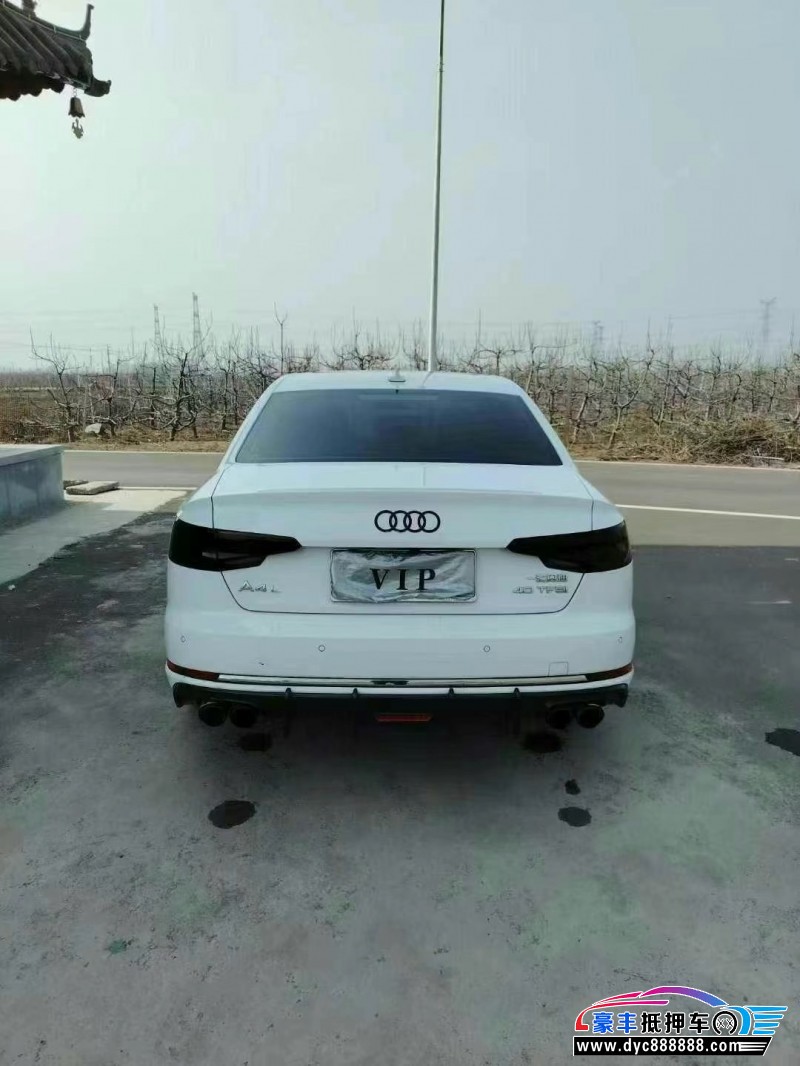 20年奥迪A4L轿车抵押车出售