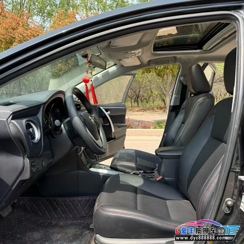 18年丰田卡罗拉轿车抵押车出售