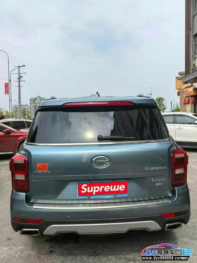 17年传祺GS8轿车抵押车出售