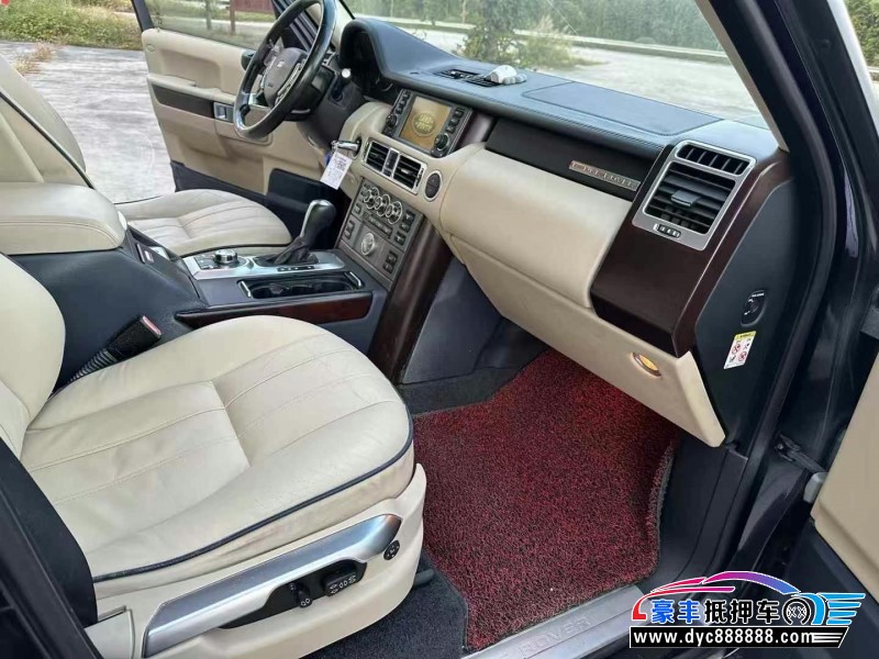 09年路虎揽胜轿车抵押车出售