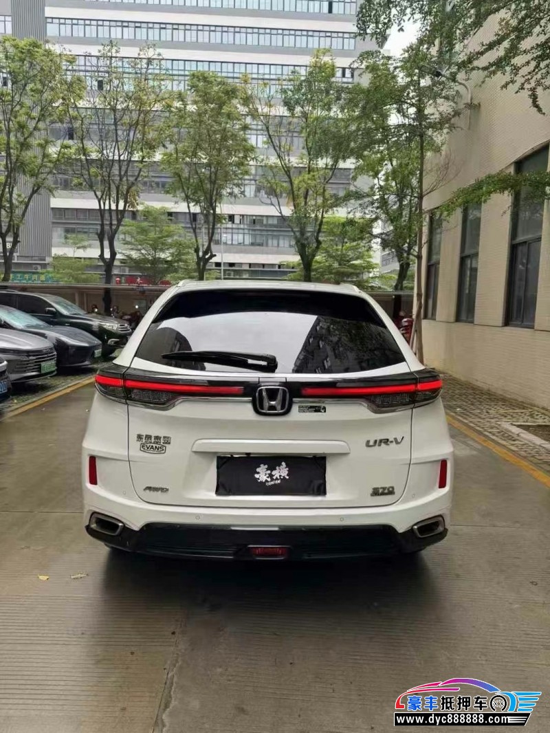 22年本田UR-V轿车抵押车出售