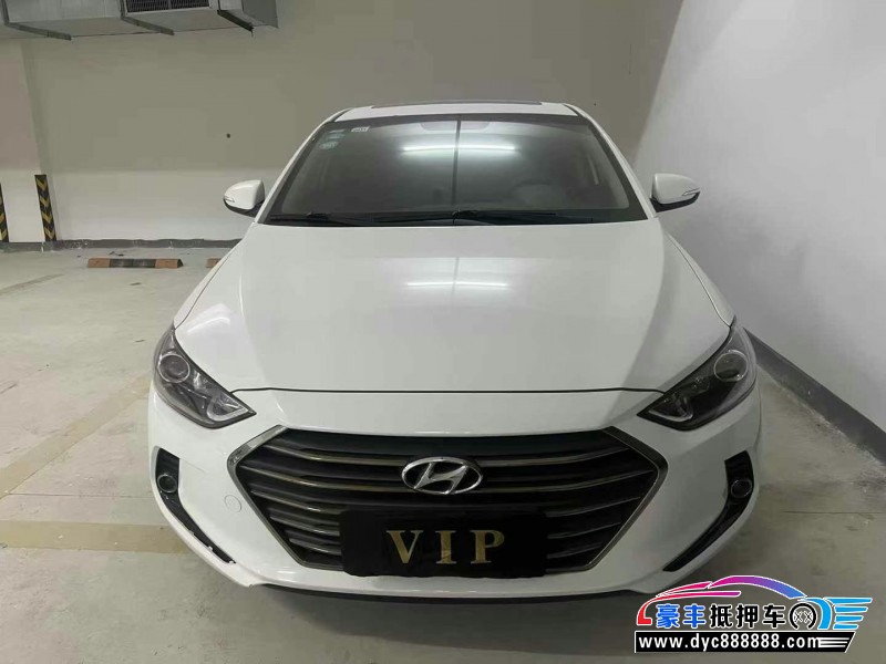 19年现代领动轿车抵押车出售