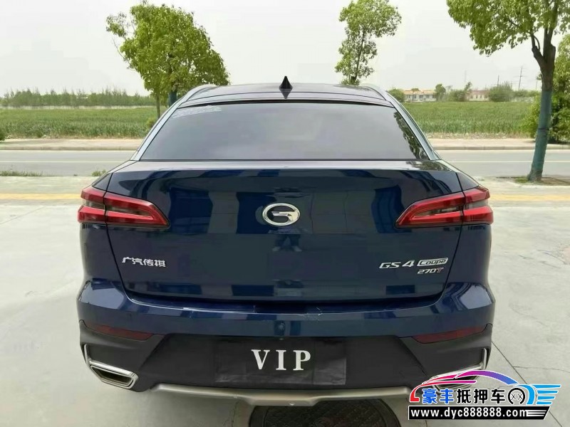21年传祺GS4轿车抵押车出售
