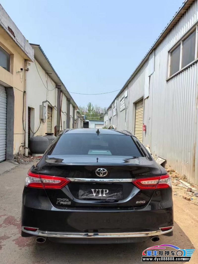 23年丰田凯美瑞轿车抵押车出售