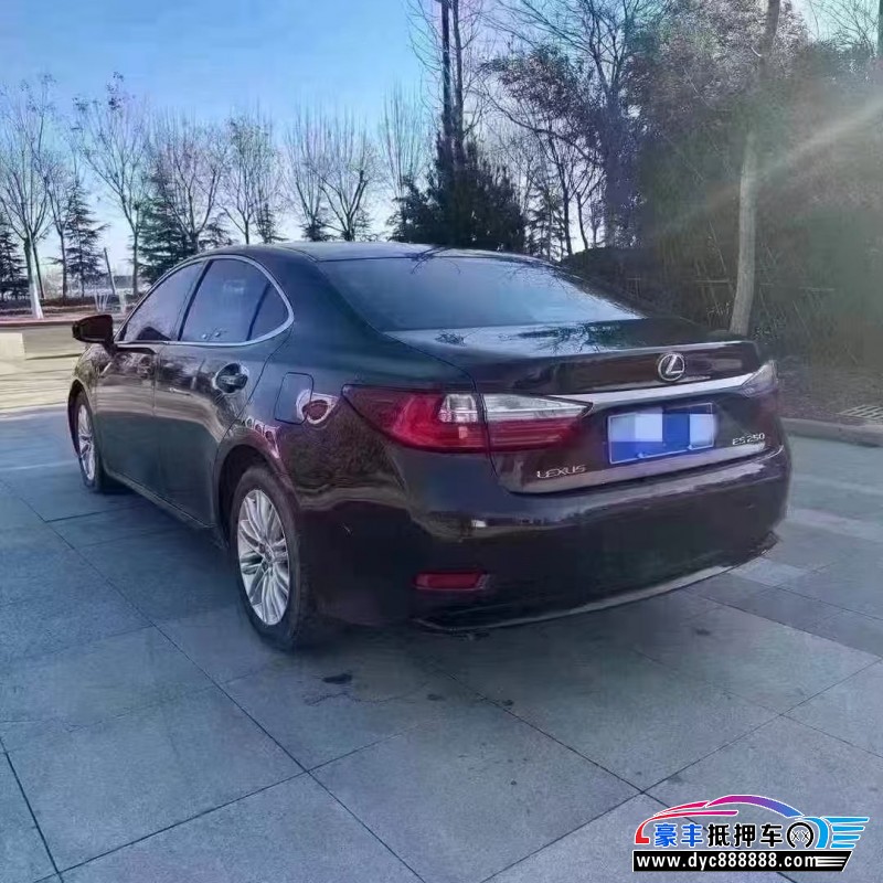 16年雷克萨斯ES轿车抵押车出售